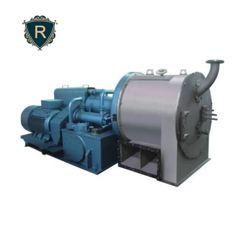 Continuous 500mm Diameter Basket 316L Pusher Type Salt Centrifuge