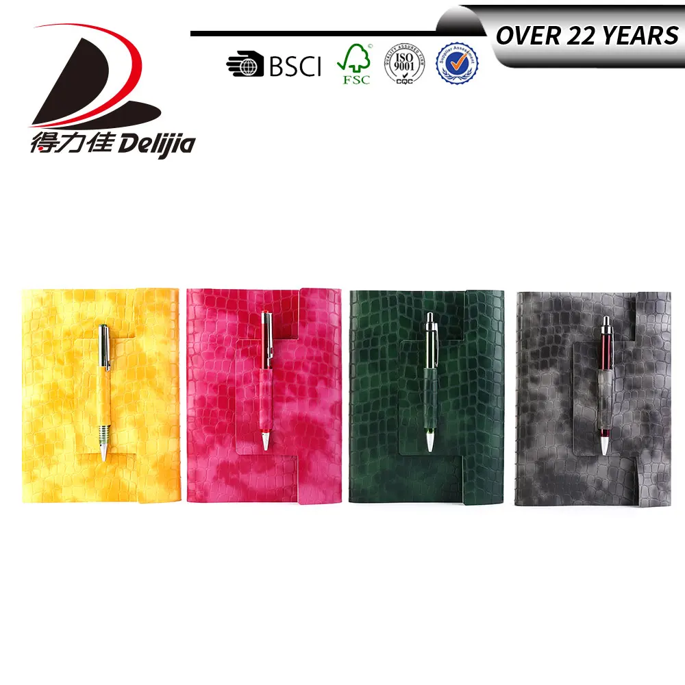 1805020 composition cute cheap paper school notebooks with pen holder