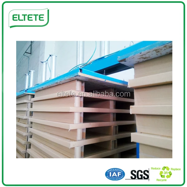 Eltete Paper Power Press Machine to make paper pallet stick firmly