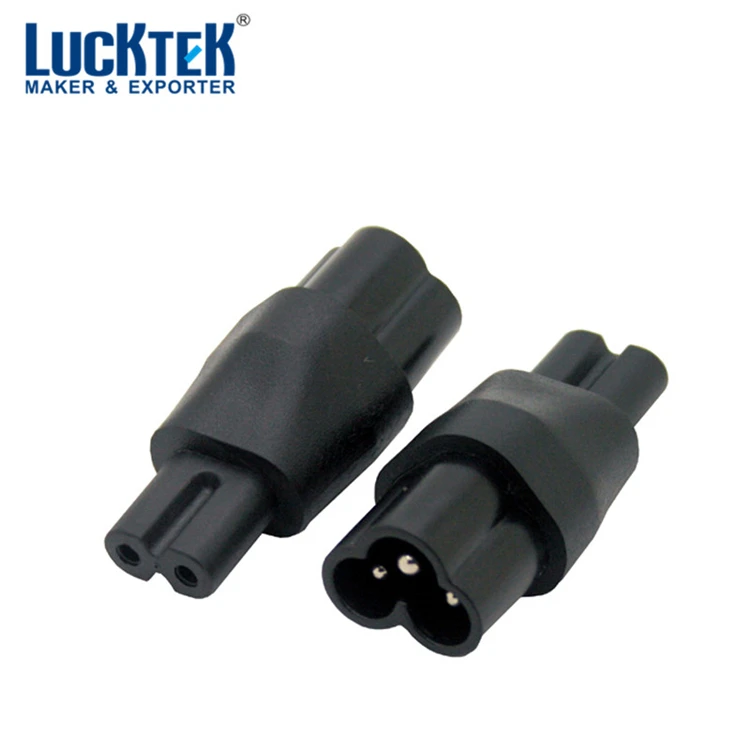 Iec 320 C6 Mickey 3pin male to 2Pin iec c7 connector