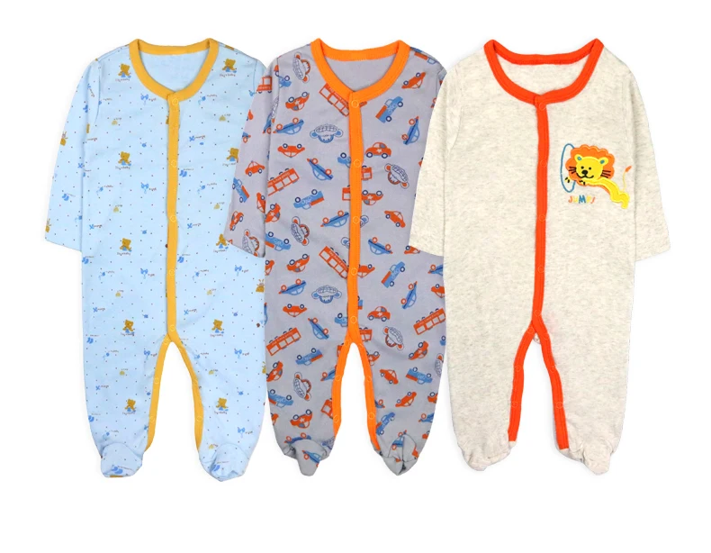 Hot Sale Infant&toddlers Cotton Baby Clothes Long Sleeve Baby Suit in Bulk Clothing Sets Full Breathable Support Worsted