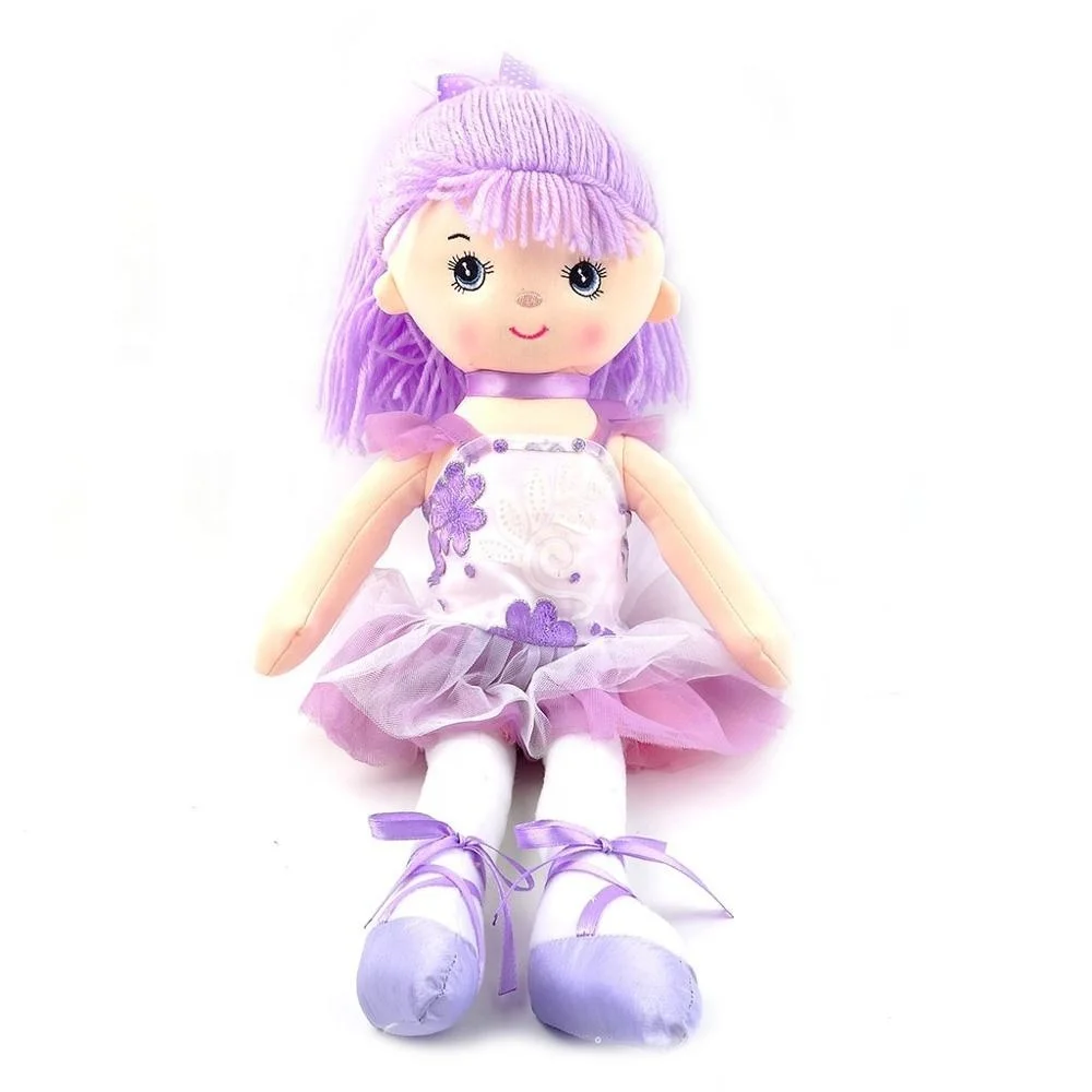 Girl Play House Plush Toys Dress Soft Doll soft rag dolls Soft Huggable Stuffed Doll