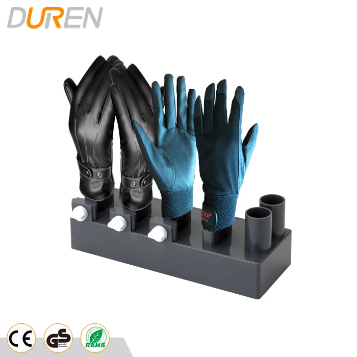 
Electrical shoe dryer and glove dryer with timer and safety protection 