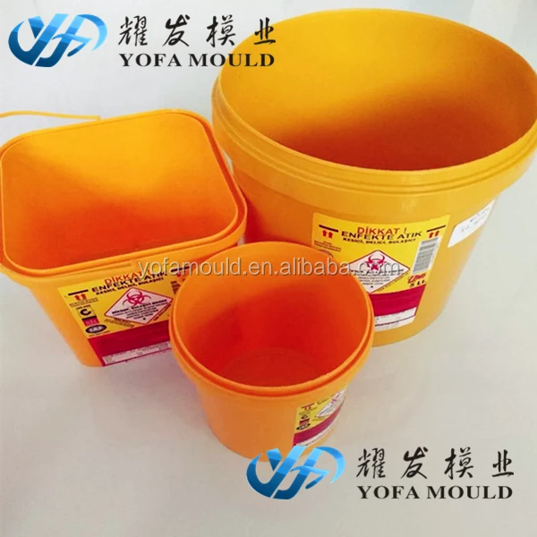 TAIZHOU factory high quality  plastic injection bucket mould