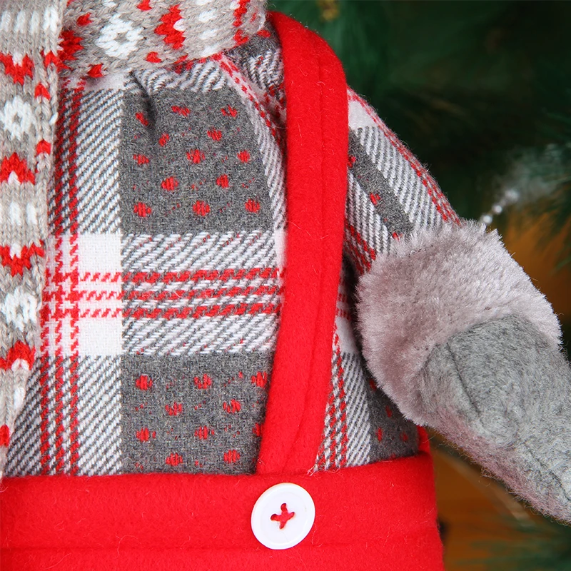 
hot sale rat designed felt christmas ornament christmas elf doll for children 