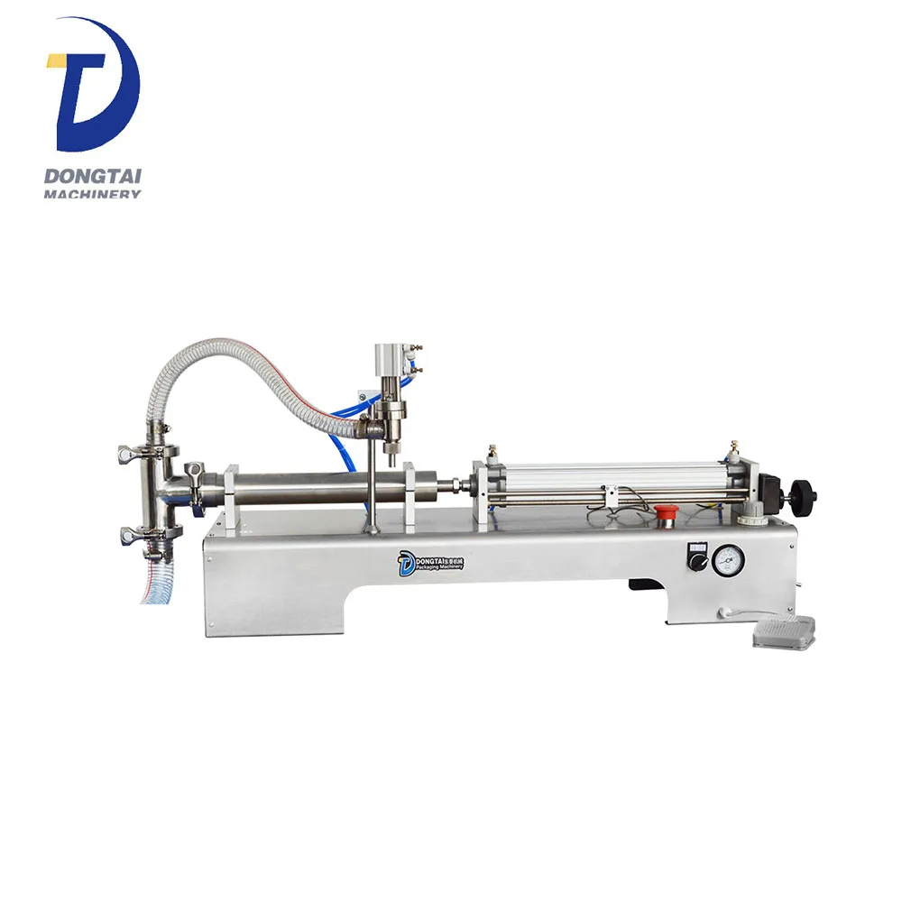 Small Manual Juice Honey Cream Oil Liquid Shampoo Jam Paste Filling Machine