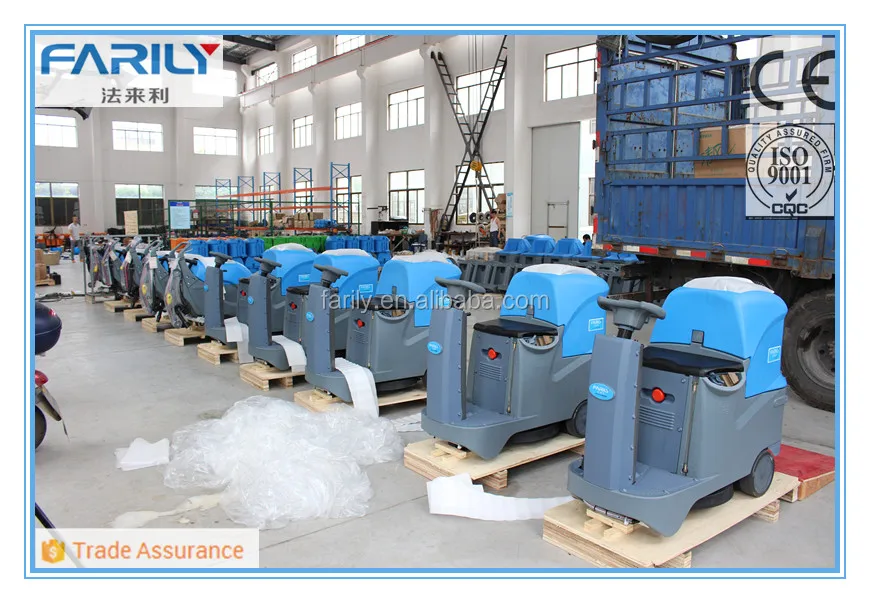 Высокое качество езды на небольшого размера поломоечная машина для уборки полов машине моющей пол