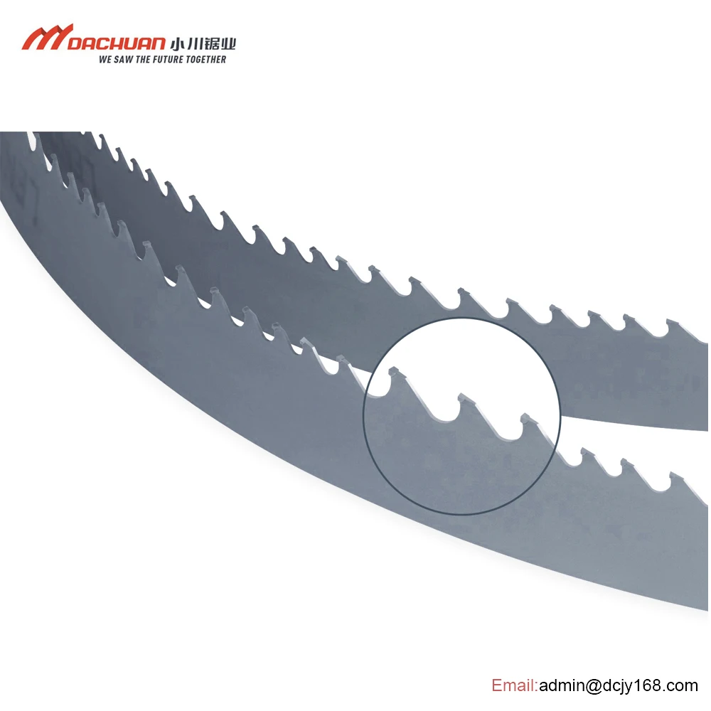40x1.05mm TCT Woodworking Carbide tip band saw blade for curve cutting