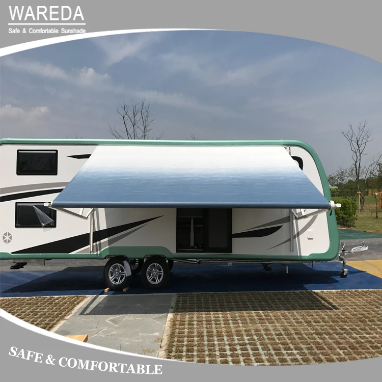 Прочный разворачивание жилого автофургона тент моторизованный походный тент с креплением на машину