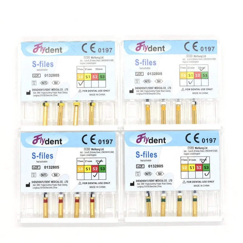 S files Blue dental rotary  files  endodontic files  Use for Root canal cleaning