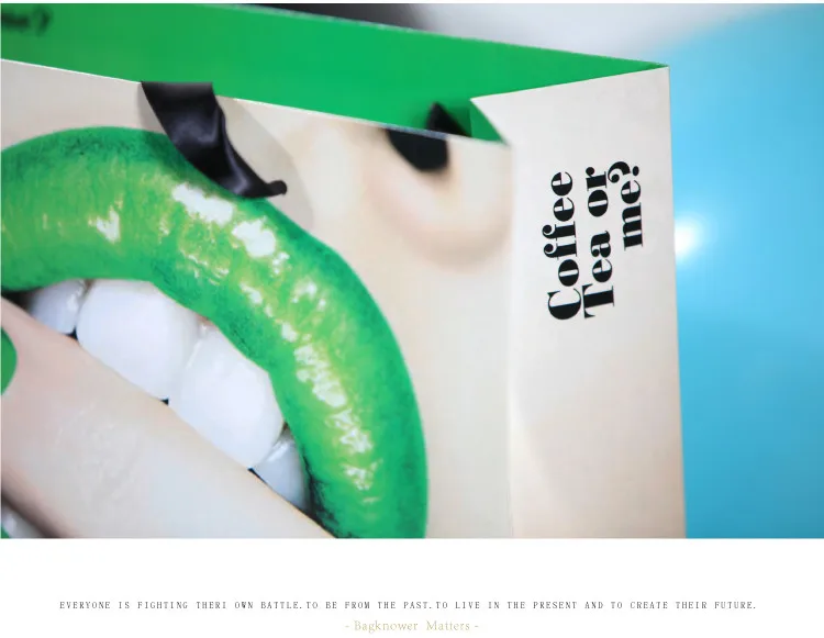 Custom made logo printed eco friendly paper bag shopping bags packaging with handles for hair,cosmetics,nail polish,make up