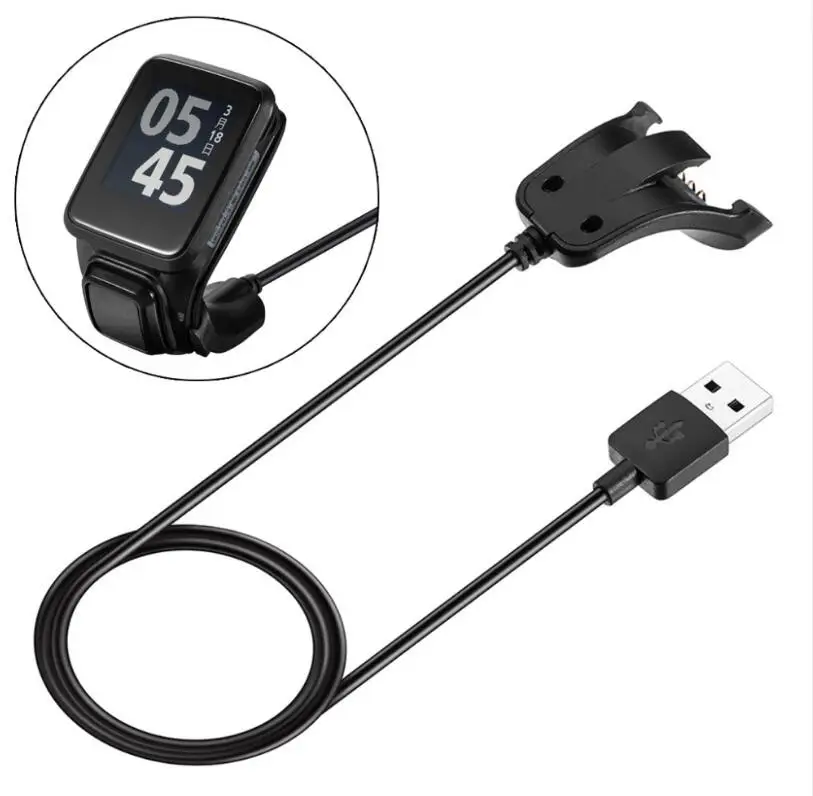 Новые умные часы для путешествий зарядный кабель USB для зарядки и синхронизации данных колыбели кабель зарядное устройство для TomTom Adventurer Golfer2 Runer2/3 Spark Spark3