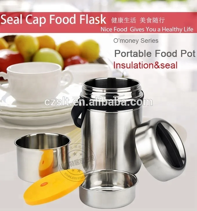 Stainless Steel Thermos Food Warmer Container for Heat Preservation