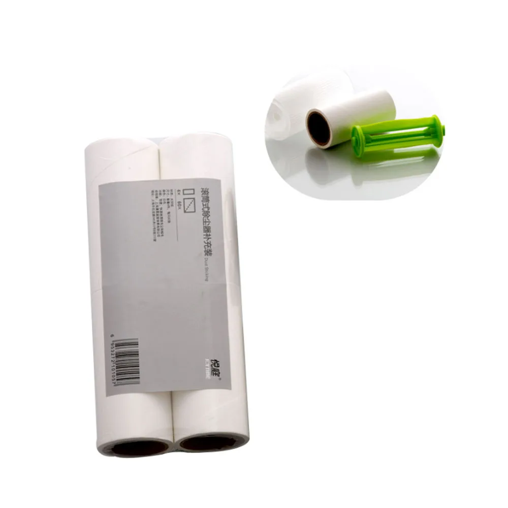 Hot selling double sided pet hair remover brush competitive price pp style lint roller reusable for clothes