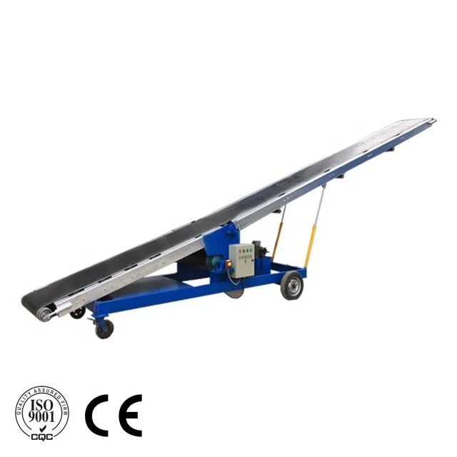 Portable Stone Conveying Machine Soil Belt Conveyor Coal Unloading Equipment