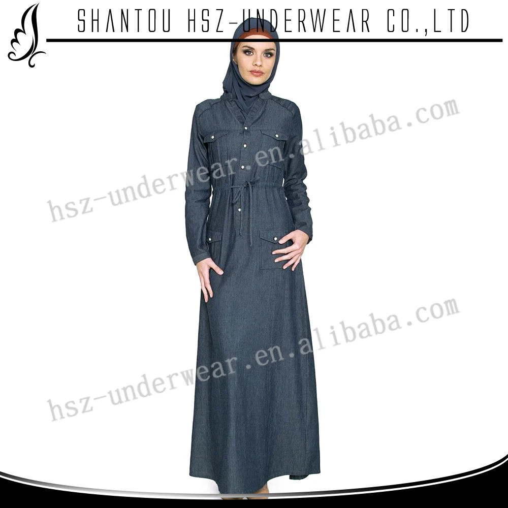 
Zakiyyah 887-2 Plus Size Women Dress Muslim Fashion Clothing Arabic Dubai Modern Design Abaya 