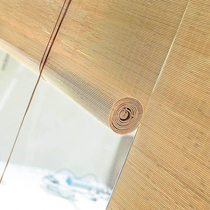 Hafei Chinese Style Blackout Roller Blinds Windows curtains Shutters bamboo blinds