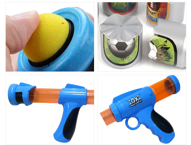 EVA air soft bullet ball shooting gun toy for kids