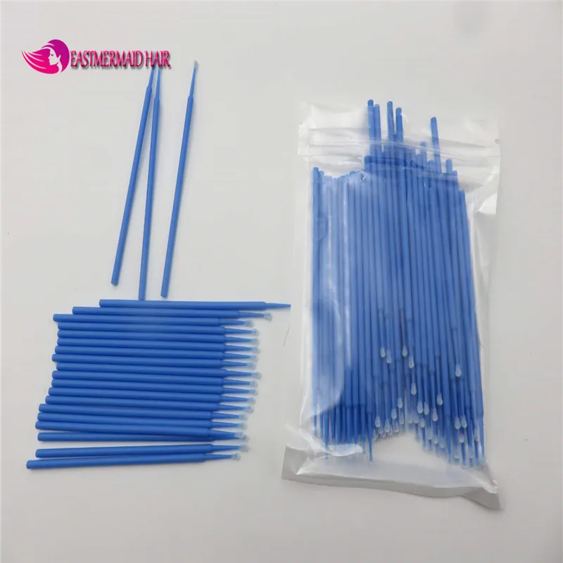 
Disposable Cotton Swab Micro Brush for Eyelashes extension makeup 