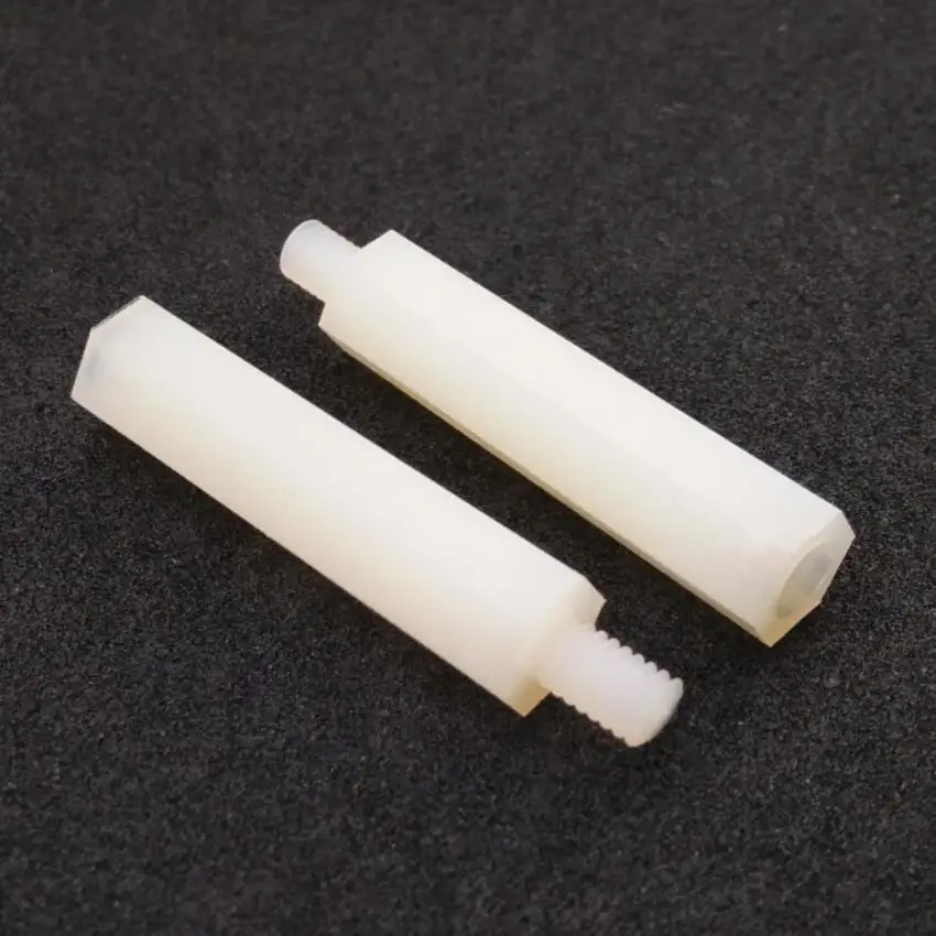 
Plastic Hex Spacers with Male Female M3 Threads for Power Circuit Board 