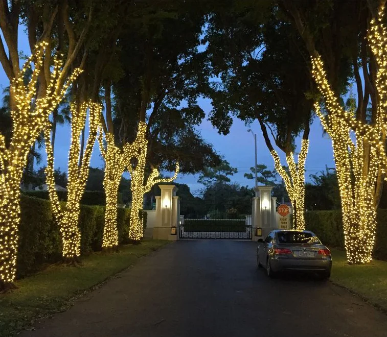 10M 100leds decoration tree led string light outdoor holiday christmas light