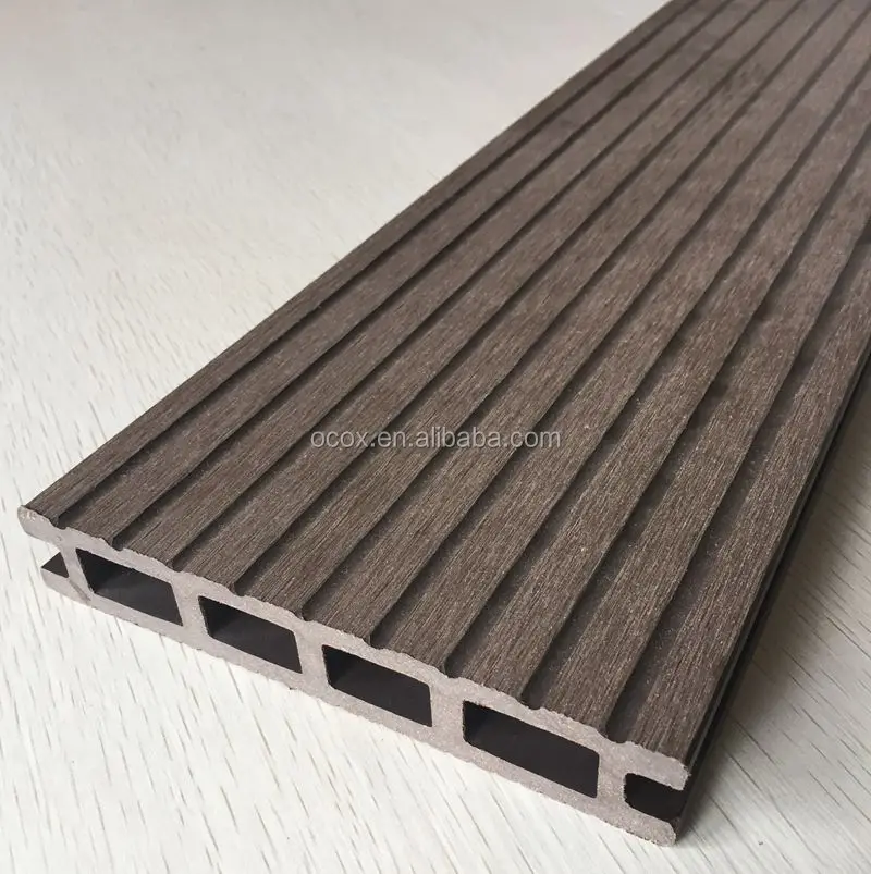 2017 Eco-friendly anti- slip polywood garden public place used wpc outdoor decking