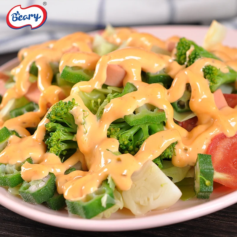 Thousand Island Salad Dressing Topping Sauce Sandwich Sauce