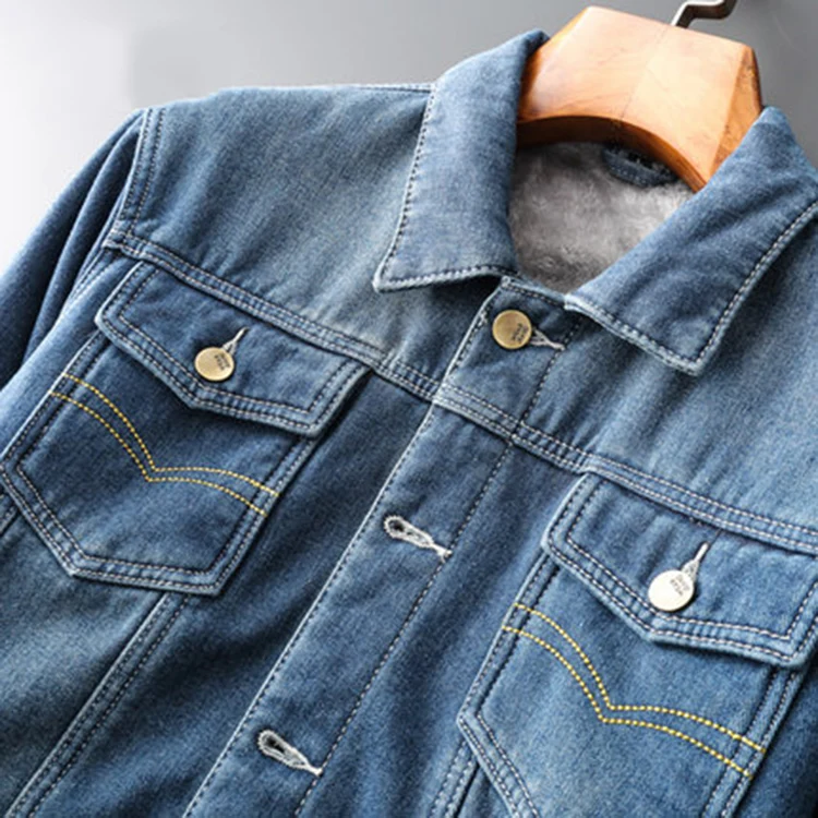 Winter Men Fashion Denim Jacket Mens Fashion Casual Jacket Men Brand Jacket Slim Fit Denim Coats Male Custom Wholesale