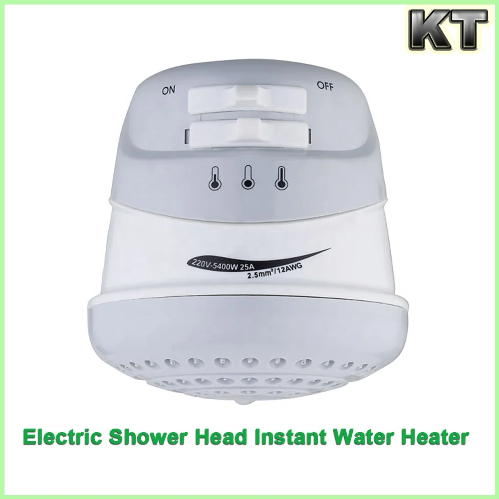 220v 110v 5400w Wall Mounted Installation Instant electric water heater shower