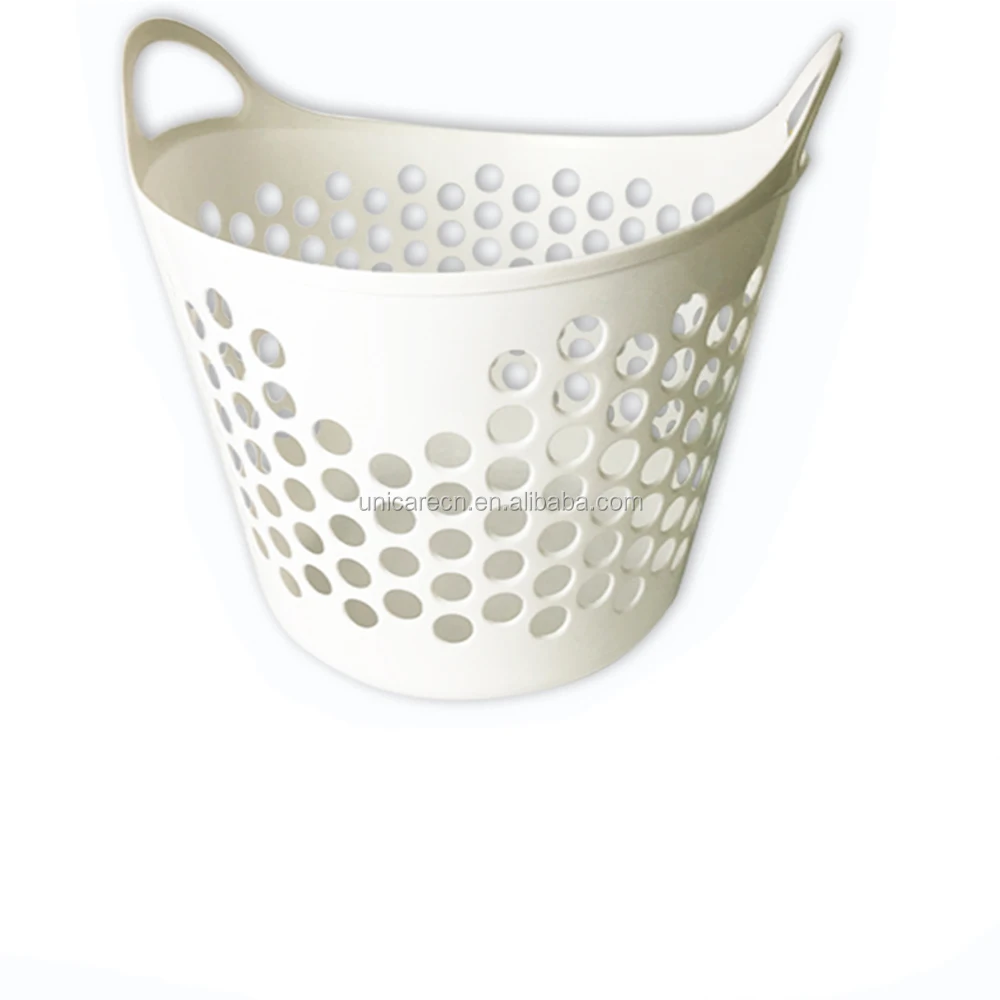 New style plastic laundry basket with handle