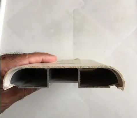 125mm Flat PVC Hospital Railings Wall Guard