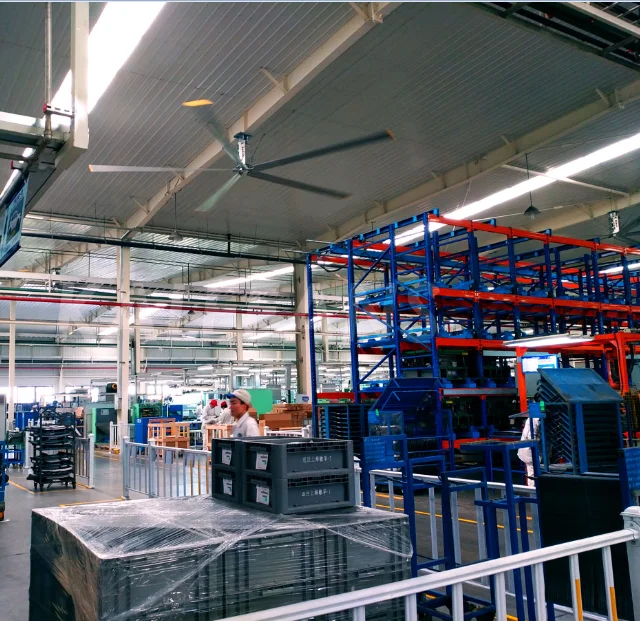 
Kale 24ft high volume low speed industrial use ventilation ceiling fan 