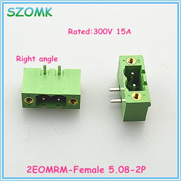 5.08mm шаг 2p ёенский подключаемый терминальный блок