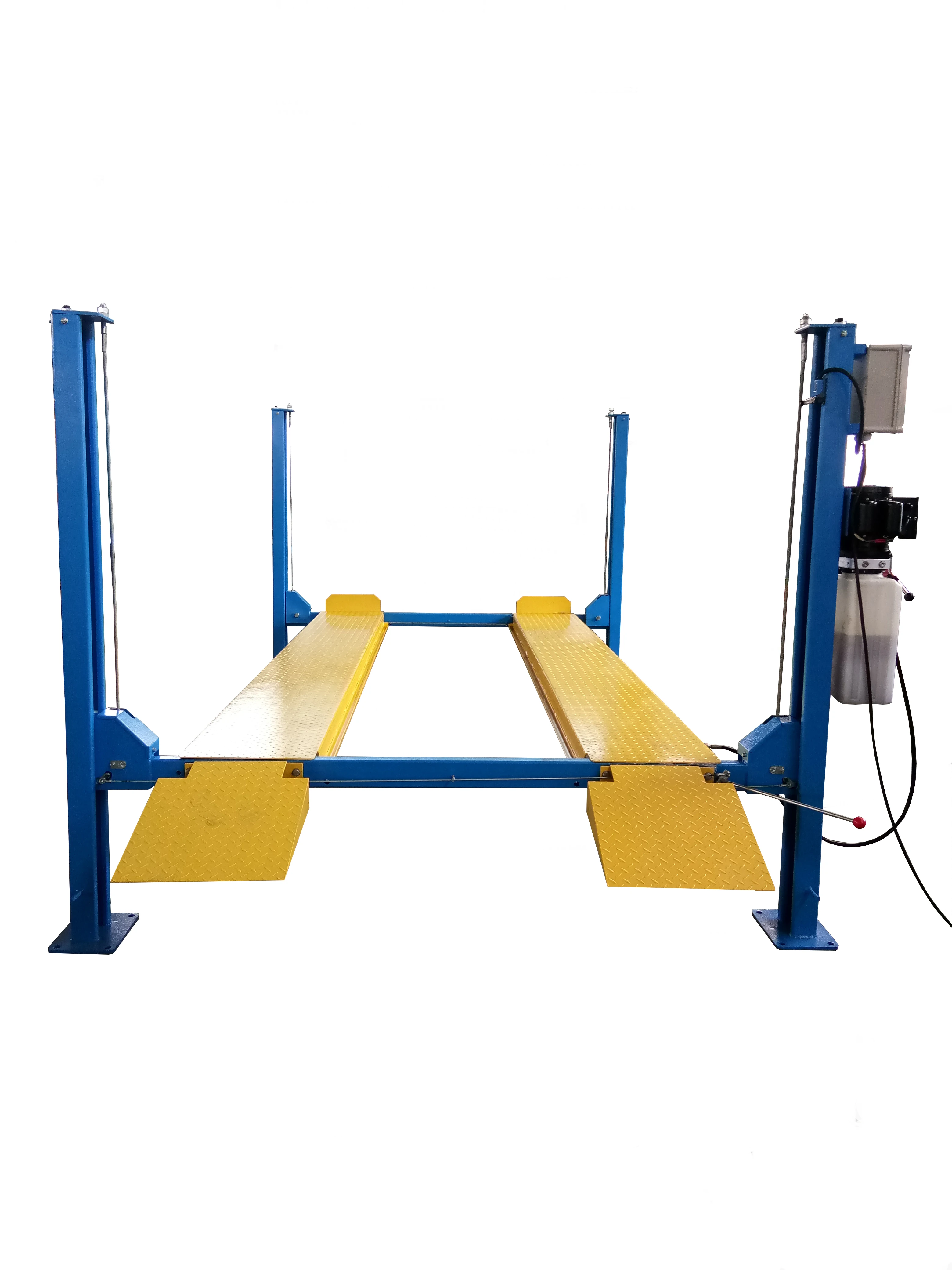 auto lift 4 post hoist with caster kits