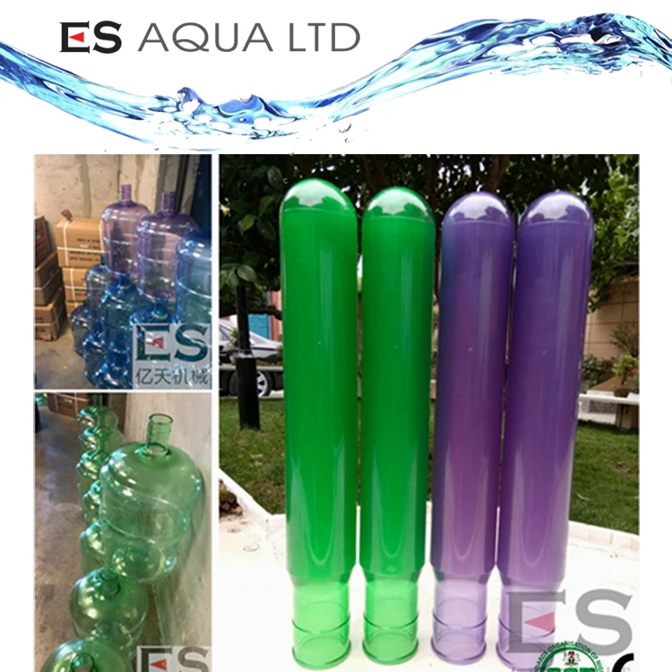 55mm 18.9 19L 20 liter 5 gallon water pet plastic bottle or preform machine price manufacturers in china pet preform