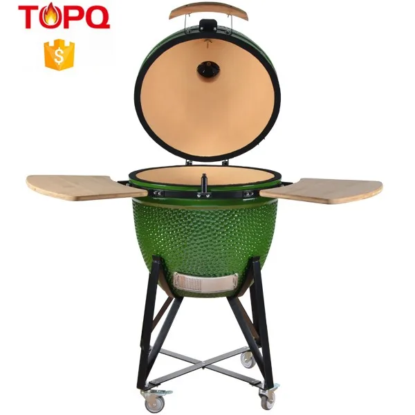TOPQ Керамическая БАРБЕКЮ Курильщик Kamado Гриль На Углях