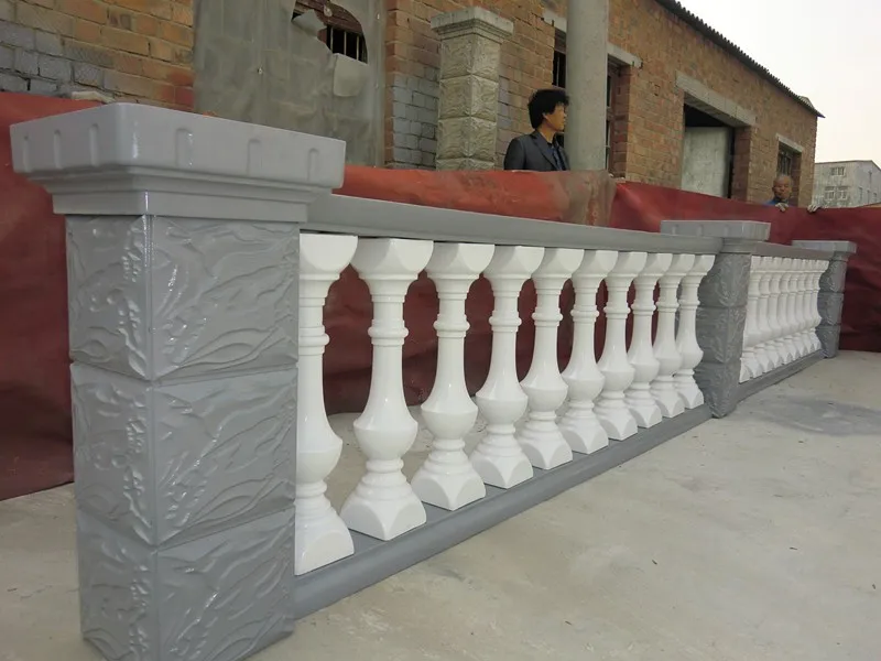 Precast garden decorative noble style concrete baluster molds for sale