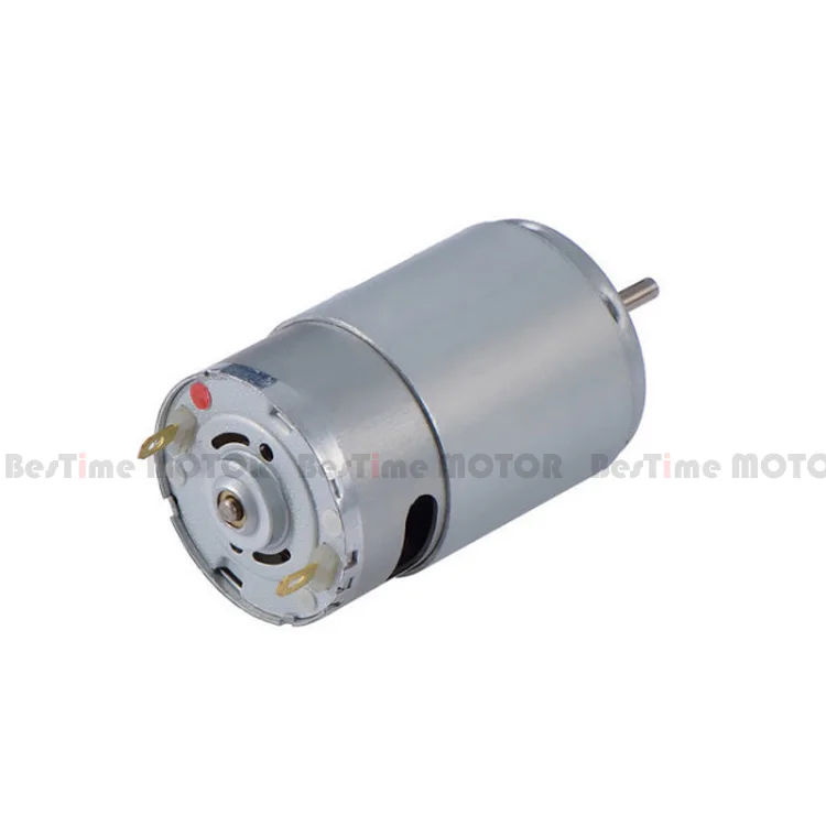 Electric brush 6v 7.2v 12v 24v dc motor rs 555