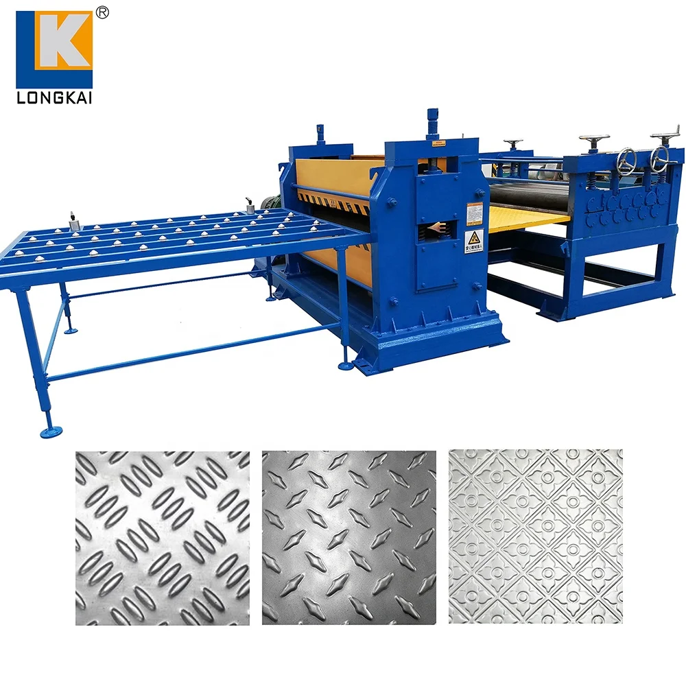 
Double side Metal Sheet Embossing Machine 