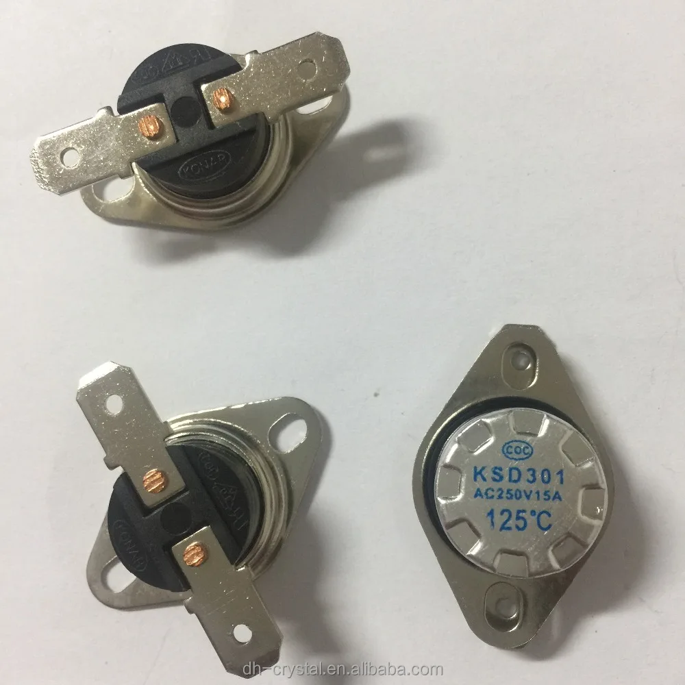 high quality KST206 Thermostat for water heater with CE bimetal thermostat . Heater Fry pot Frying pan Fryer Deep fryer pan El