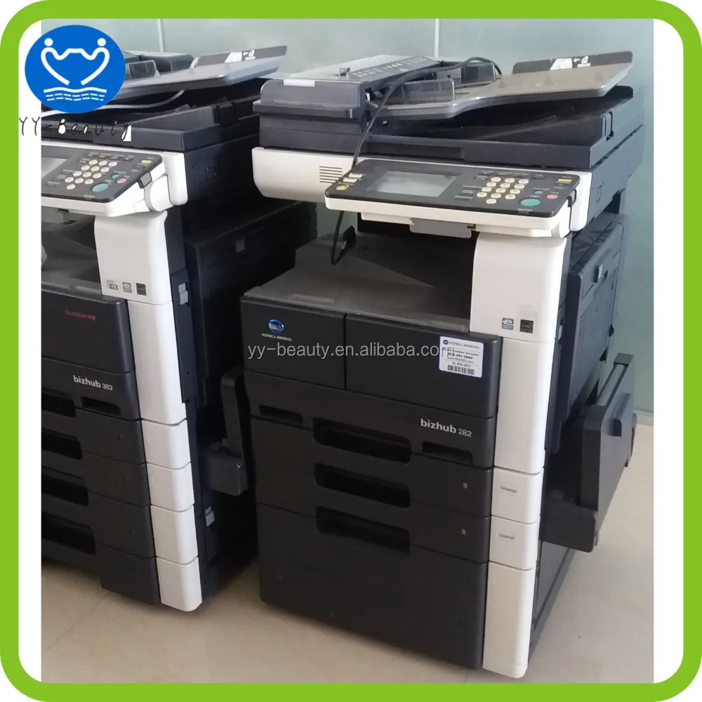  Черно-белые недорогие использованные копировальные машины Konica Minolta BH 362
