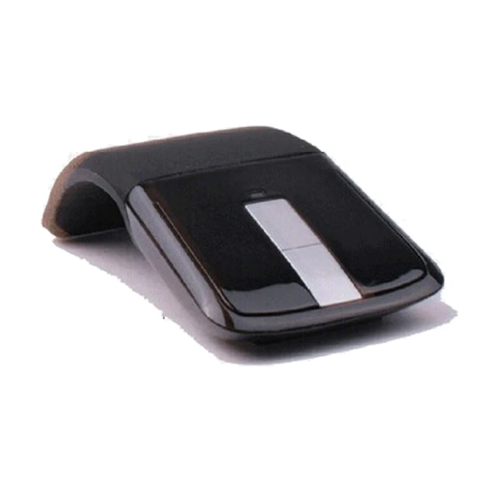 Ergonomic High DPI OEM 2.4g foldable arc touch wireless mouse
