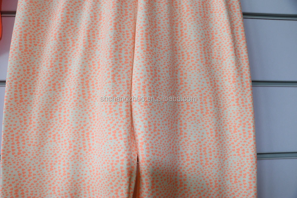 Super comfortable Spring Autumn long sleeve knitted cotton pajamas set with print for woman wear