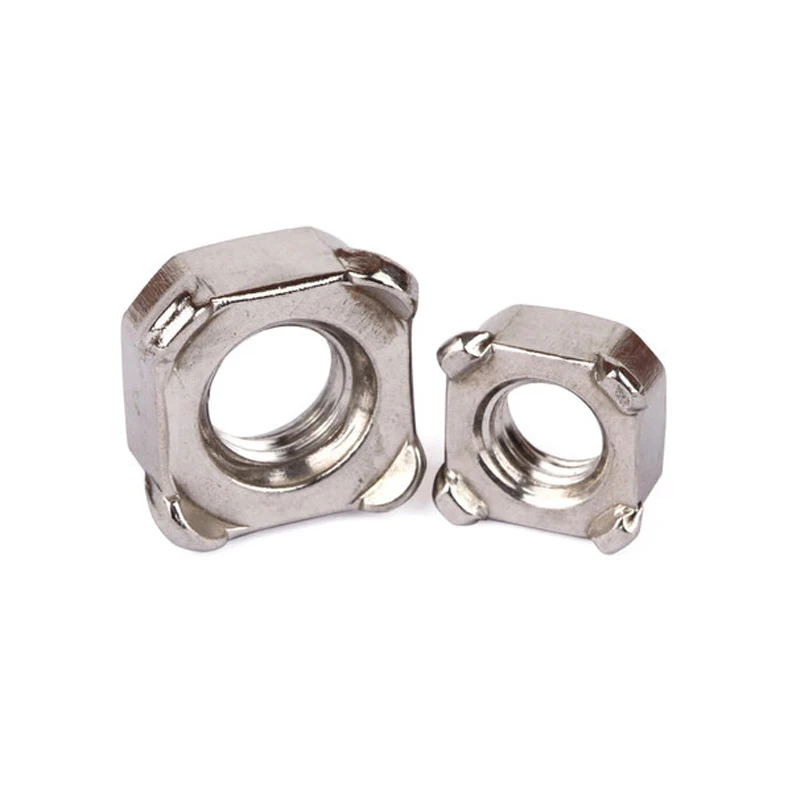 Известные и надежные ansi JIS НПС iso bs gb din 928 нержавеющая сталь квадратные сварные гайки по разумным ценам OEM