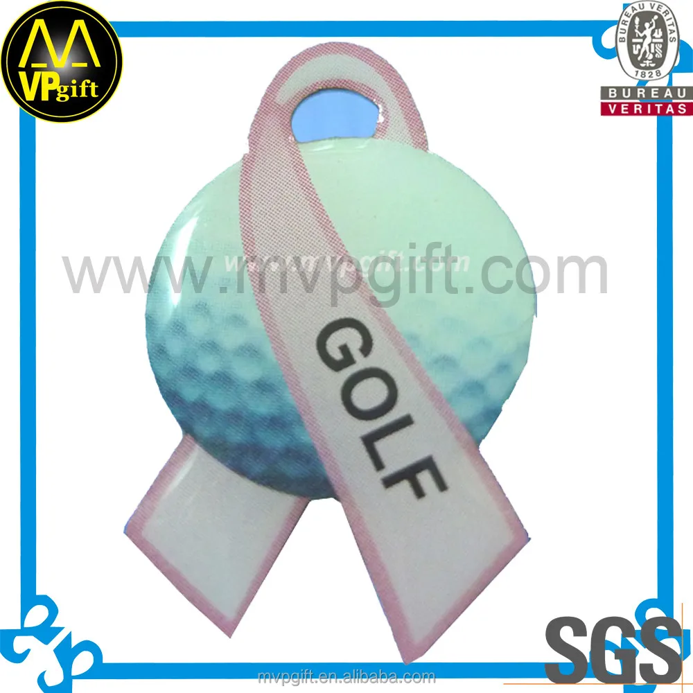 Новый металлический магнитный значок с принтом из