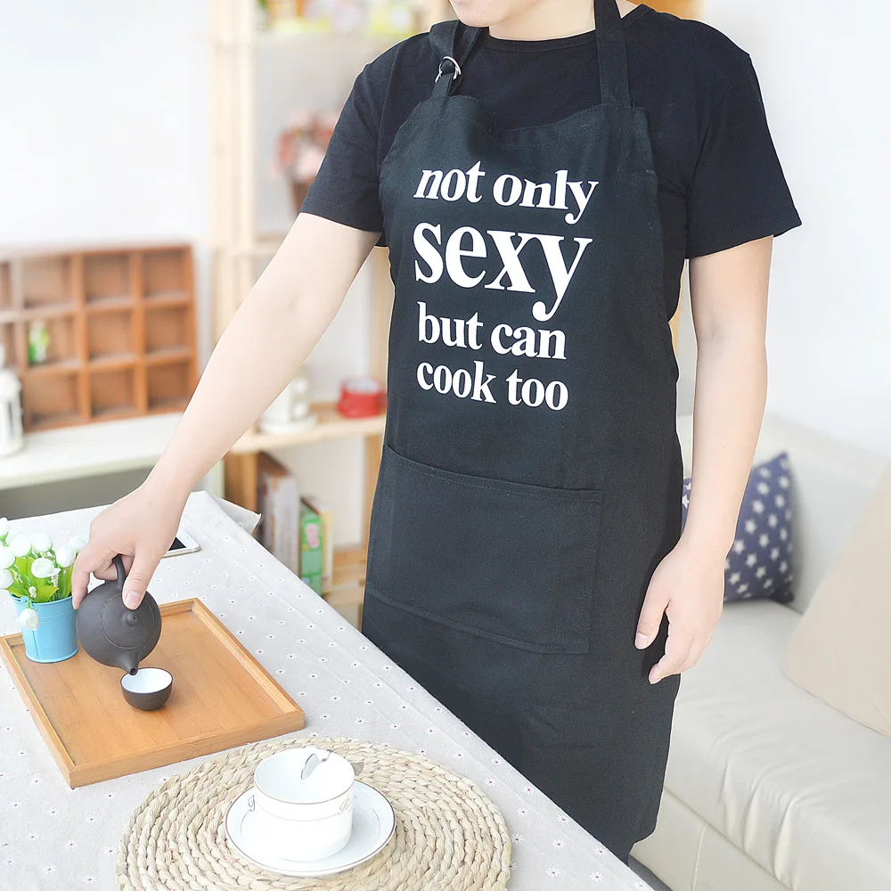 2018 new Amazon explosion models waterproof and oil-proof anti-fouling cotton apron
