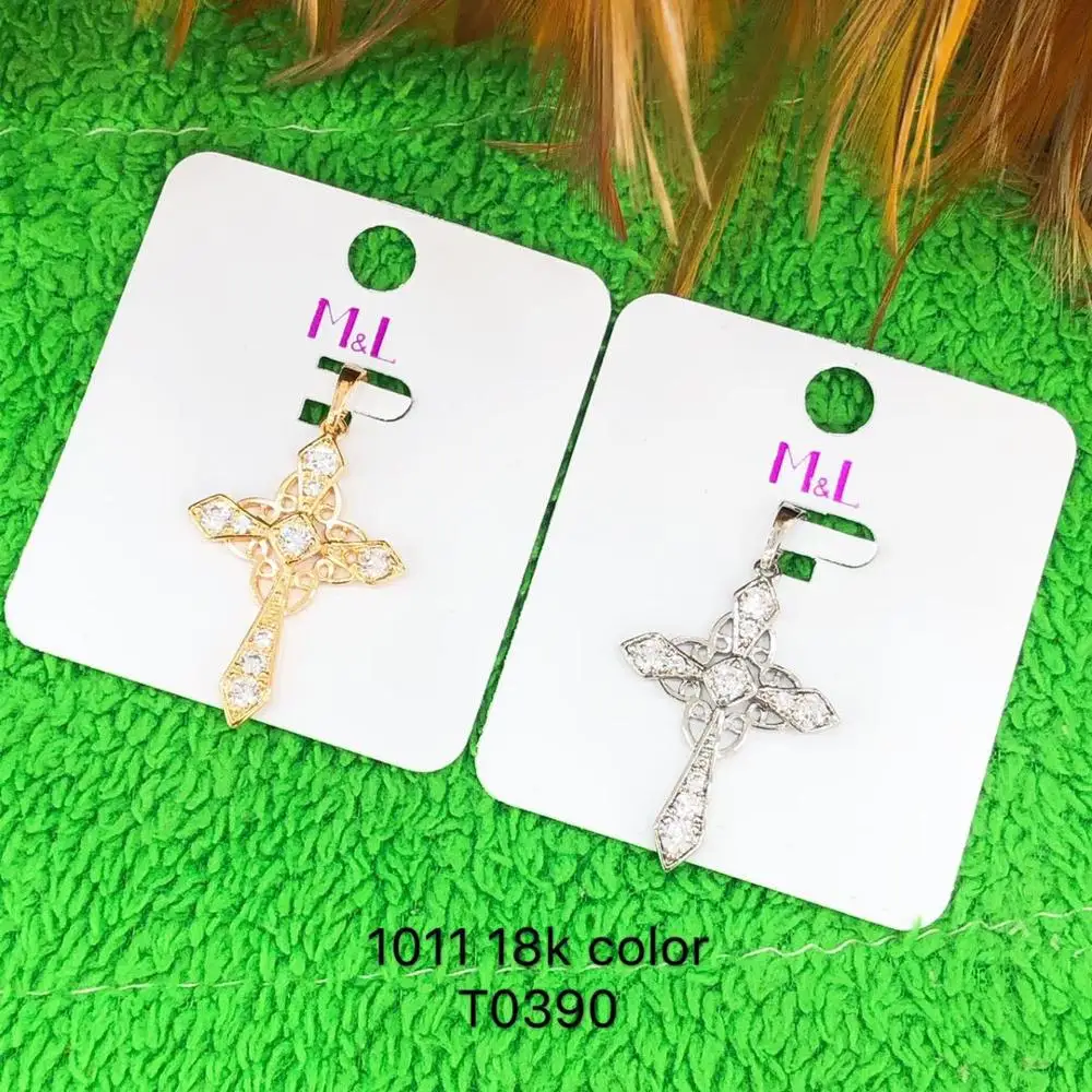 31893 Xuping M&L Fashion Pendant with 18K and white Gold Plated, cheap Jewelry Gold Pendant