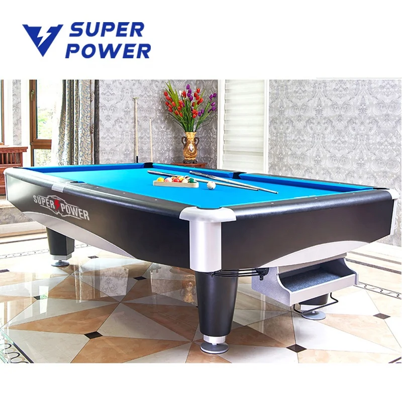 China Commercial Pool table Cheap Billiards Pool Table 8ft/9ft