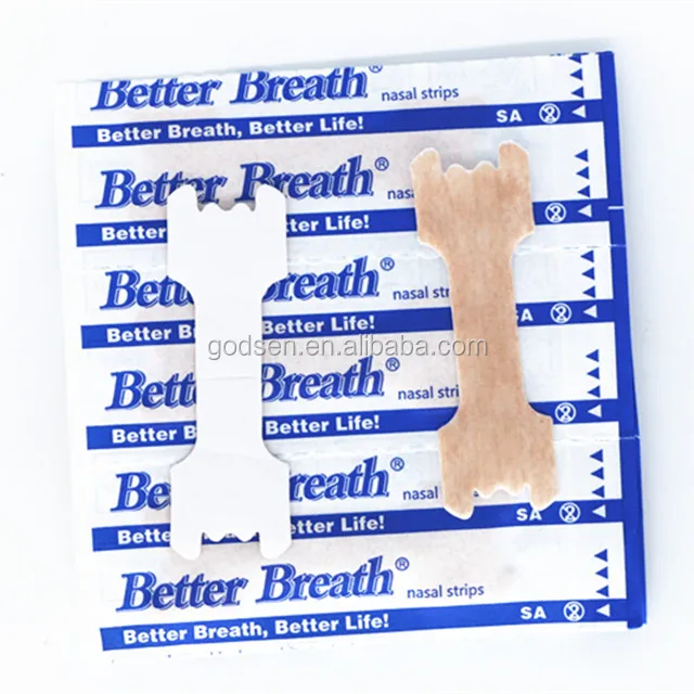2018 Best seller with clear passage better breath nasal strips/nasal strips bulk
