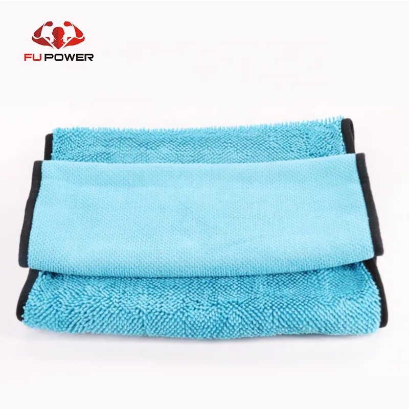 plush Microfibre Auto wash detailing cleaning Microfiber Car Drying Towel chenille absorbent towel